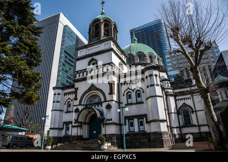 La Cattedrale della Santa Resurrezione in Tokyo,Chiyoda-Ku,Tokyo Giappone Foto Stock