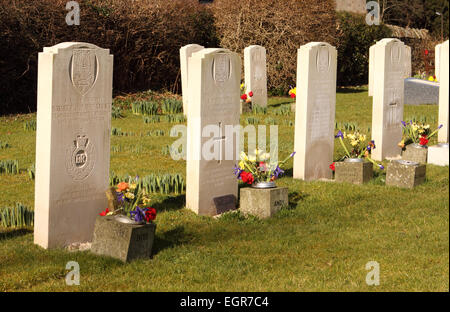 Special Air Service Regiment la SAS di mantenere un cimitero presso il St Martins chiesa in Hereford REGNO UNITO PER compagni caduti Foto Stock