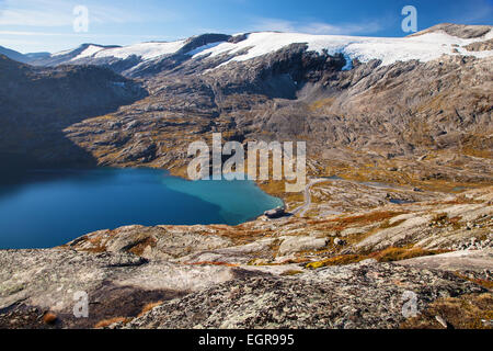 Modo di montagna Dalsnibba in Norvegia Foto Stock