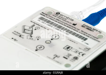 Embla Embletta MPR PG somnambulatory monitor del sonno Foto Stock