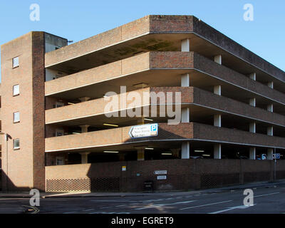 La collina di argento area centrale Winchester è oggetto di una pianificazione principale controversia sulle proposte per la sua riconversione. Foto Stock