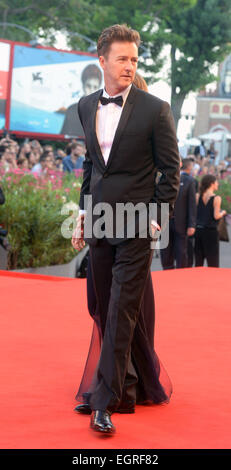 Settantunesima Venice Film Festival - Birdman - Premiere con: Edward Norton Dove: ITALIA quando: 27 Ago 2014 Foto Stock