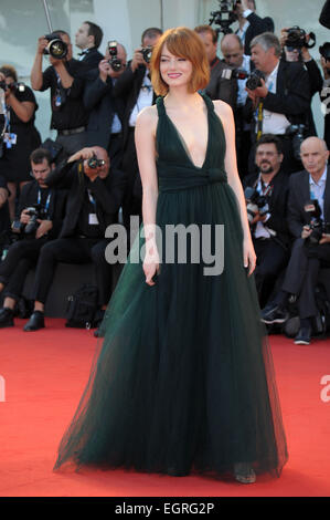 Settantunesima Festival del Cinema di Venezia - Cerimonia di apertura - tappeto rosso arrivi con: Emma pietra dove: Venezia, Italia Quando: 27 Ago 2014 Foto Stock