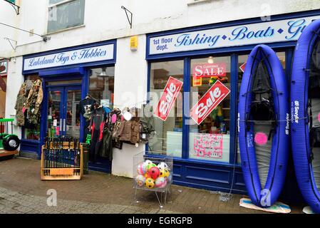 Lakeland Giocattoli e Hobbies shop in Keswick cumbria Foto Stock