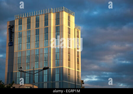 Il Radisson Blu Hotel in Bristol Foto Stock