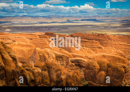 Arches National Park è un US National Park in Eastern Utah. Foto Stock