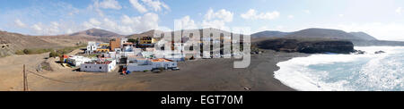 Vista panoramica, Ajuy, Fuerteventura, Isole Canarie, Spagna Foto Stock