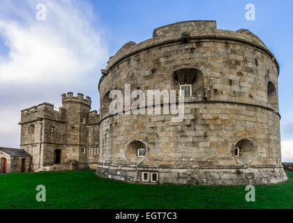 Il Castello di Pendennis in Falmouth, Cornwall. Foto Stock