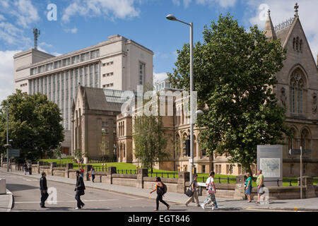 Arkwright e Newton edifici visto da sud Sherwood Street Foto Stock