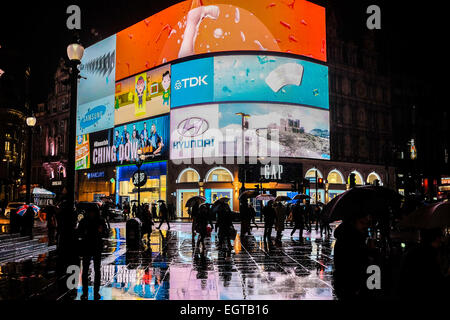 Londra, Piccadilly Circus Foto Stock