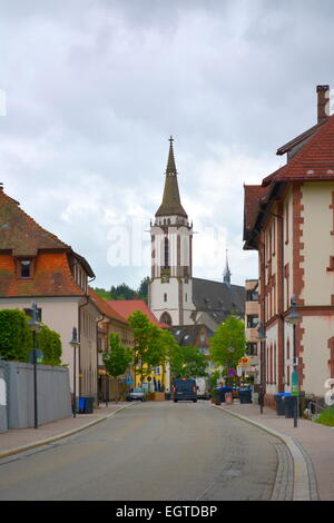 Foresta Nera, Baden-Württemberg, Foresta Nera, Tittisee-Neustadt, St. James Cathedral Schwarzwald, Baden-Württemberg, Hochschwa Foto Stock