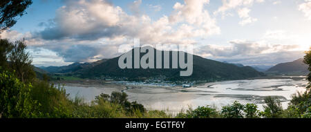 Havelock, Kaikumera Bay, Marlborough Suono, Marlborough, South Island, in Nuova Zelanda. Foto Stock