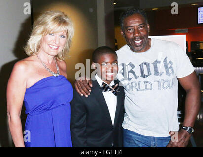 Gallows Road' Premiere con: Ernie Hudson,Isaac Smith Dove: a nord di Hollywood, California, Stati Uniti quando: 27 Ago 2014 Foto Stock