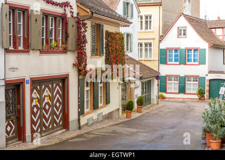 La Città Vecchia di Basilea, Kanton Basilea Città, Svizzera, Europa. Foto Stock