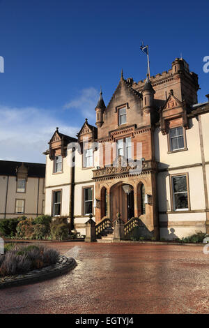 Cameron House, un hotel a cinque stelle sulle rive del Loch Lomond vicino a Balloch, Scozia. Foto Stock