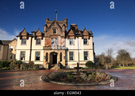 Cameron House, un hotel a cinque stelle sulle rive del Loch Lomond vicino a Balloch, Scozia. Foto Stock