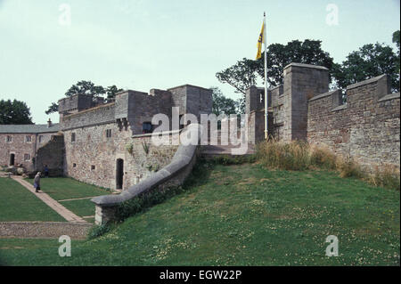 Brougham Hall vicino a Penrith, Cumbria Foto Stock