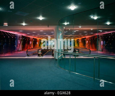 Tapis roulant, l'Aeroporto Internazionale di Miami Foto Stock