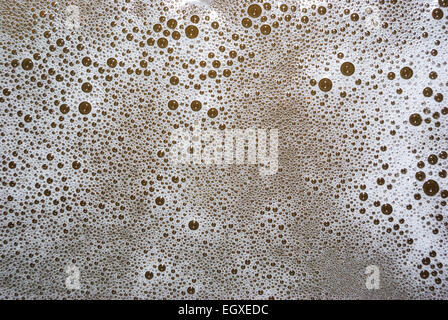 Texture di spume. Elemento di design. Foto Stock