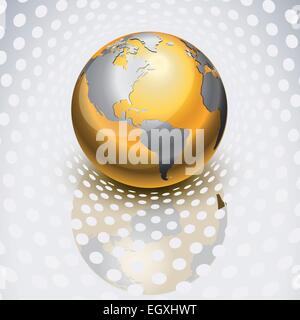 Pianeta terra Illustrazione Vettoriale