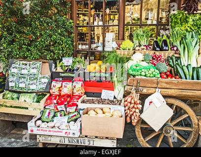 Il Deli Shop in Broadway, Delikatessenladen in Broadway, Gloucestershire Foto Stock