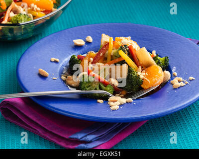 Thai Insalata di broccoli Foto Stock