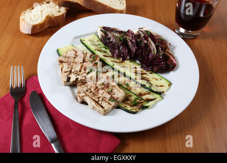 Menu giapponese di pesce Foto Stock