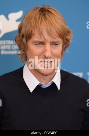 Settantunesima Venice International Film Festival - 'Segli buffo che modo' - Photocall con: Owen Wilson dove: Venezia, Italia Quando: 29 Ago 2014 Foto Stock