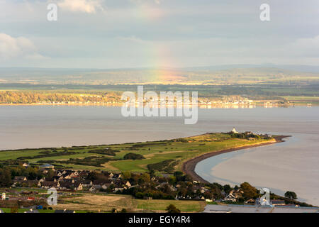 Punto Chanonry, Fortrose, Black Isle, Ross shire, Scotland, Regno Unito Foto Stock