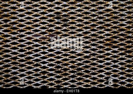 Griglia arrugginita Foto Stock