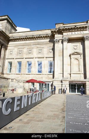 Biblioteca centrale di Liverpool Merseyside Regno Unito Foto Stock