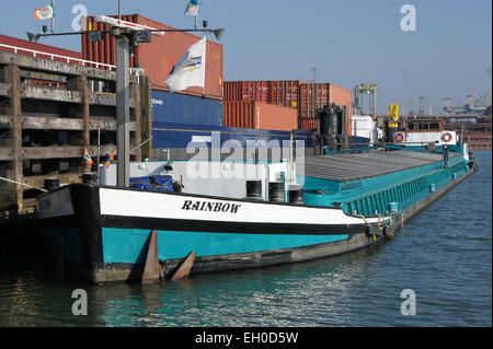 Rainbow ENI 02204871, Hartelhaven, porto di Rotterdam, pic2 Foto Stock