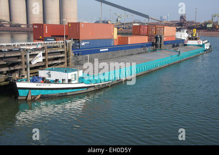 Rainbow ENI 02204871, Hartelhaven, porto di Rotterdam, pic4 Foto Stock