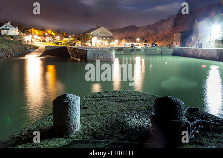 Portgain Harbour, Pembrokeshire Foto Stock