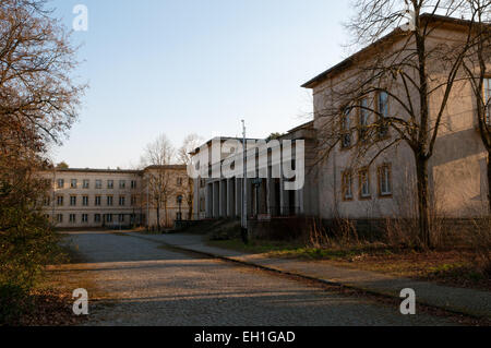 Ex comunista college costruito nel monumentale in stile stalinista, Bogensee, Brandeburgo, Germania orientale Foto Stock