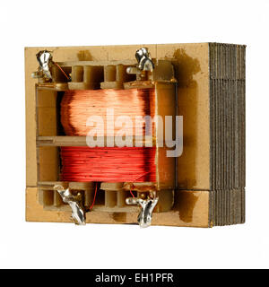Un trasformatore di piccole dimensioni Foto Stock