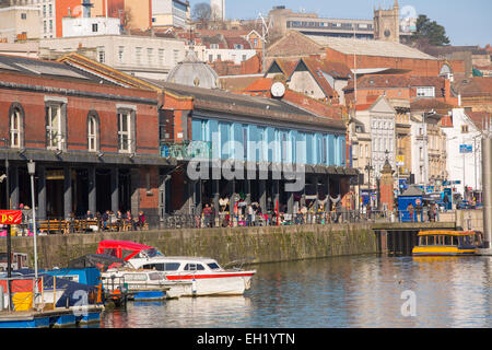 Bristol Harbourside stock Foto Stock