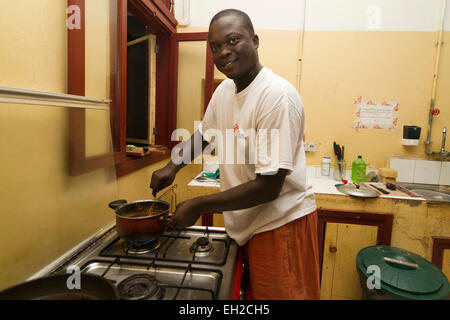 Chirurgia d'emergenza progetto presso l'Ospedale Generale di MSF di Bangui ,Repubblica Centrafricana ,l'Africa Foto Stock