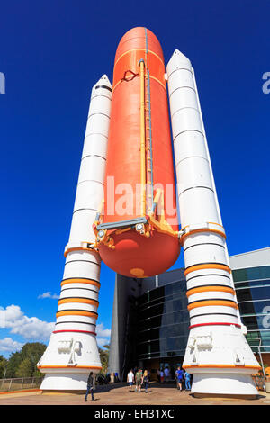 Il Kennedy Space Center Visitor Complex, Cape Canaveral, in Florida, America Foto Stock