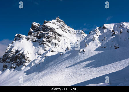 Monti Alti di Ornella, Arabba, Alto Agordino, Belluno distretto, Veneto, Italia Foto Stock