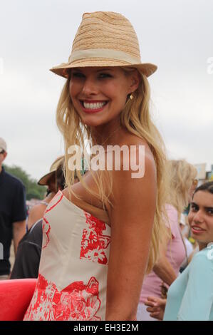 Il trentanovesimo annuale di Hampton Classic Horse Show con: Beth Ostrosky Stern dove: Bridgehampton, New York, Stati Uniti quando: 31 Ago 2014 Foto Stock