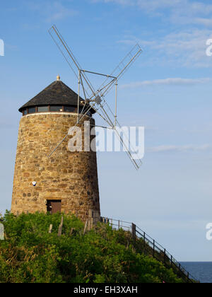 San Monans Windmill Fife, Scozia Foto Stock