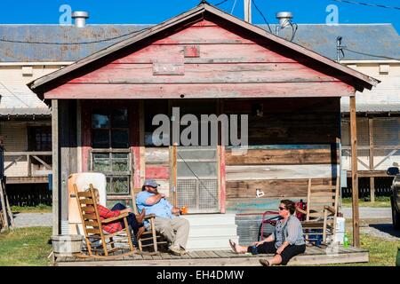 Stati Uniti, Mississippi, Clarksdale, guest house Hopson situato in una ex piantagione di cotone Foto Stock