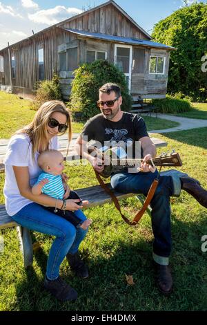 Stati Uniti, Mississippi, Clarksdale, guest house Hopson situato in una ex piantagione di cotone Foto Stock