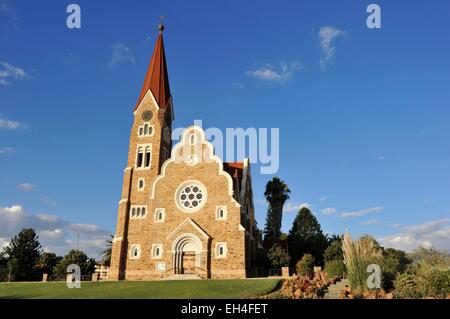 La Namibia, regione di Khomas, Windhoek, Christchurch, Luteran chiesa Foto Stock