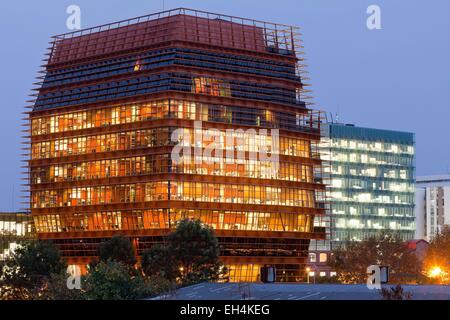 In Spagna, in Catalogna, Barcellona, CMT (Comisión del Mercado de las Telecomunicaciones), architetto Battle & Roig Architetti Foto Stock