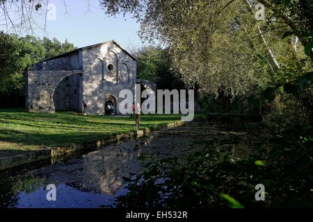 Francia, Drome, priorato di Valle delle ninfe Foto Stock