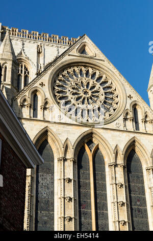 York Minster, North Yorkshire, Regno Unito. Foto Stock