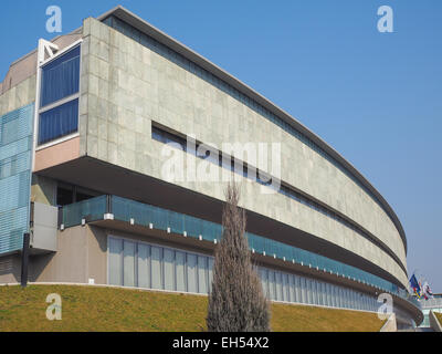 Torino, Italia - 19 febbraio 2015: Il Museo Nazionale dell Automobile significato Museo Nazionale dell'automobile è la più grande macchina muse Foto Stock
