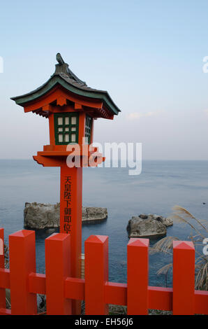 Udo Santuario, Prefettura di Miyazaki a Kyushu in Giappone, Dicembre 2013 Foto Stock